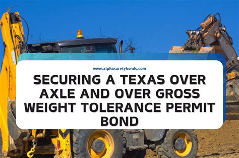 texas over axle and gross weight permit.